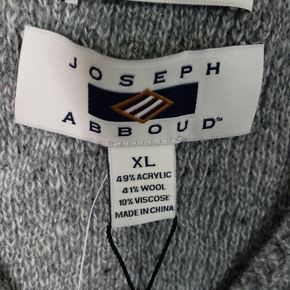 Men's Gray Sweater - Picture 3 of 4